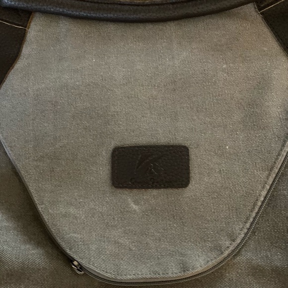 Classic - Vintage Hobo Canvas Shoulder bag. I used for work bag- lots of space - Picture 5 of 7